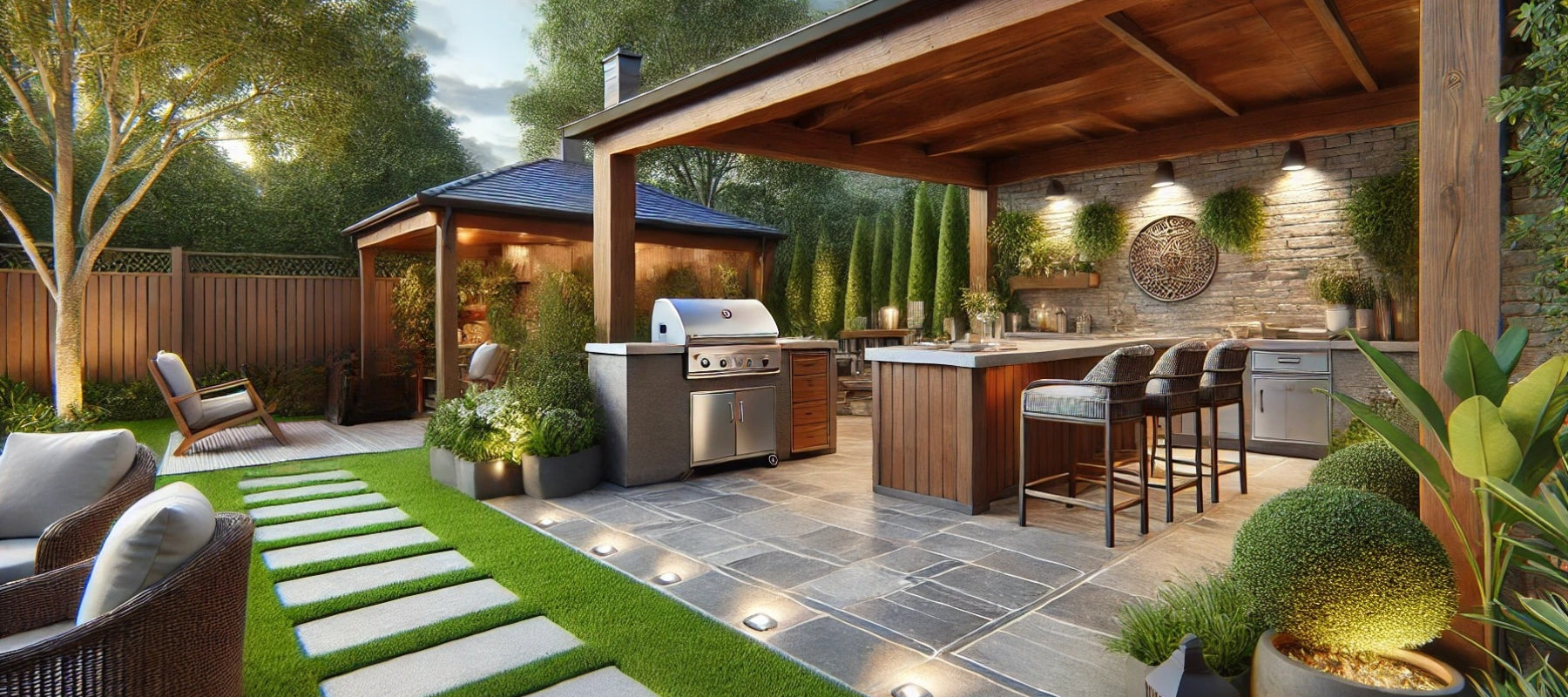 Best Surface Options for a Durable and Stylish Outdoor Kitchen