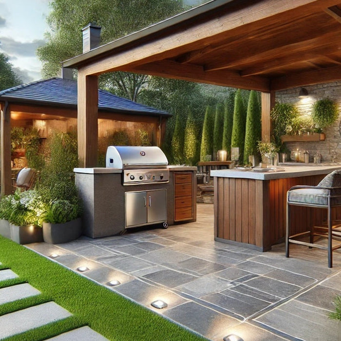 Best Surface Options for a Durable and Stylish Outdoor Kitchen