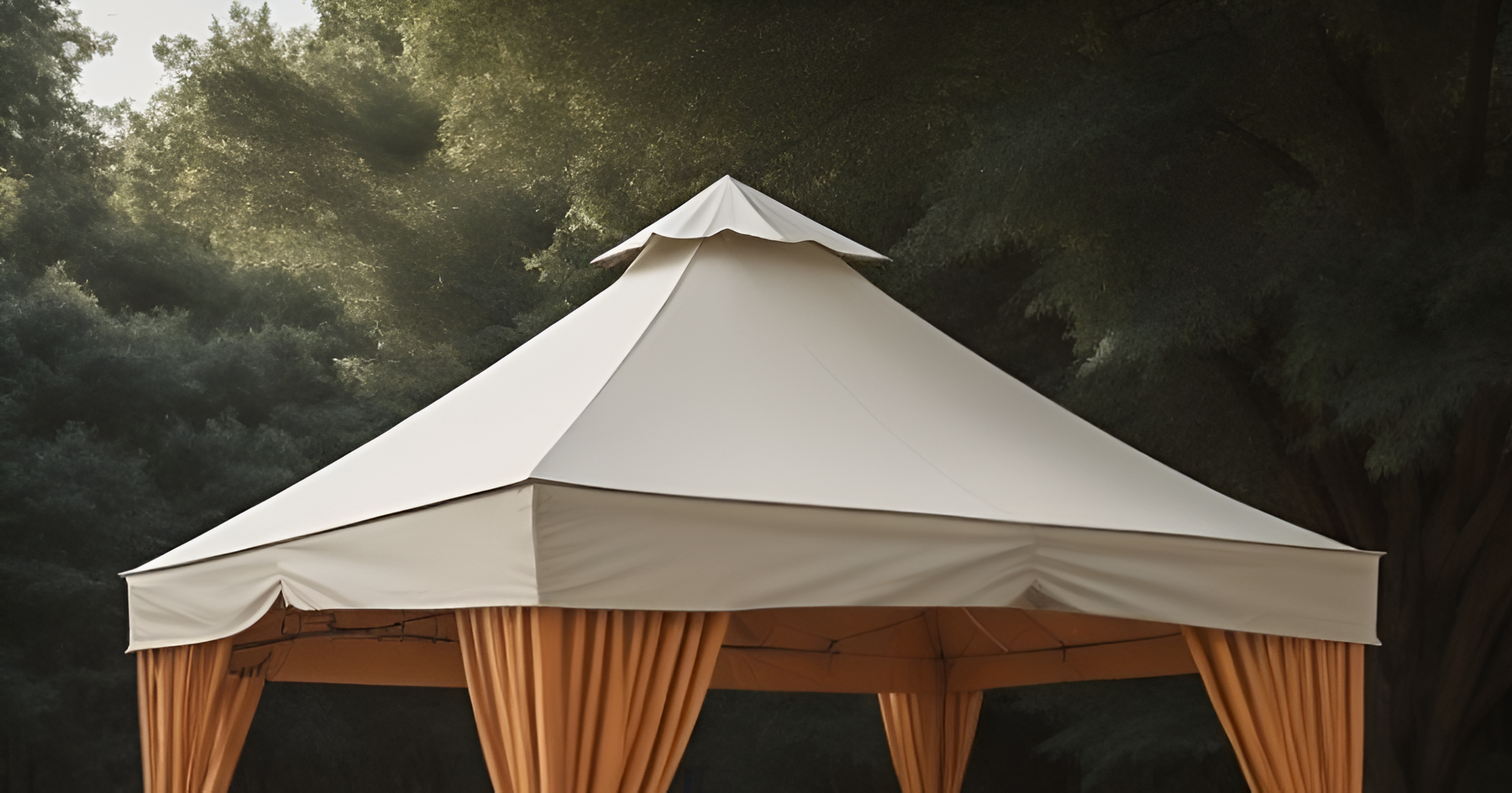 Gazebo on Grass