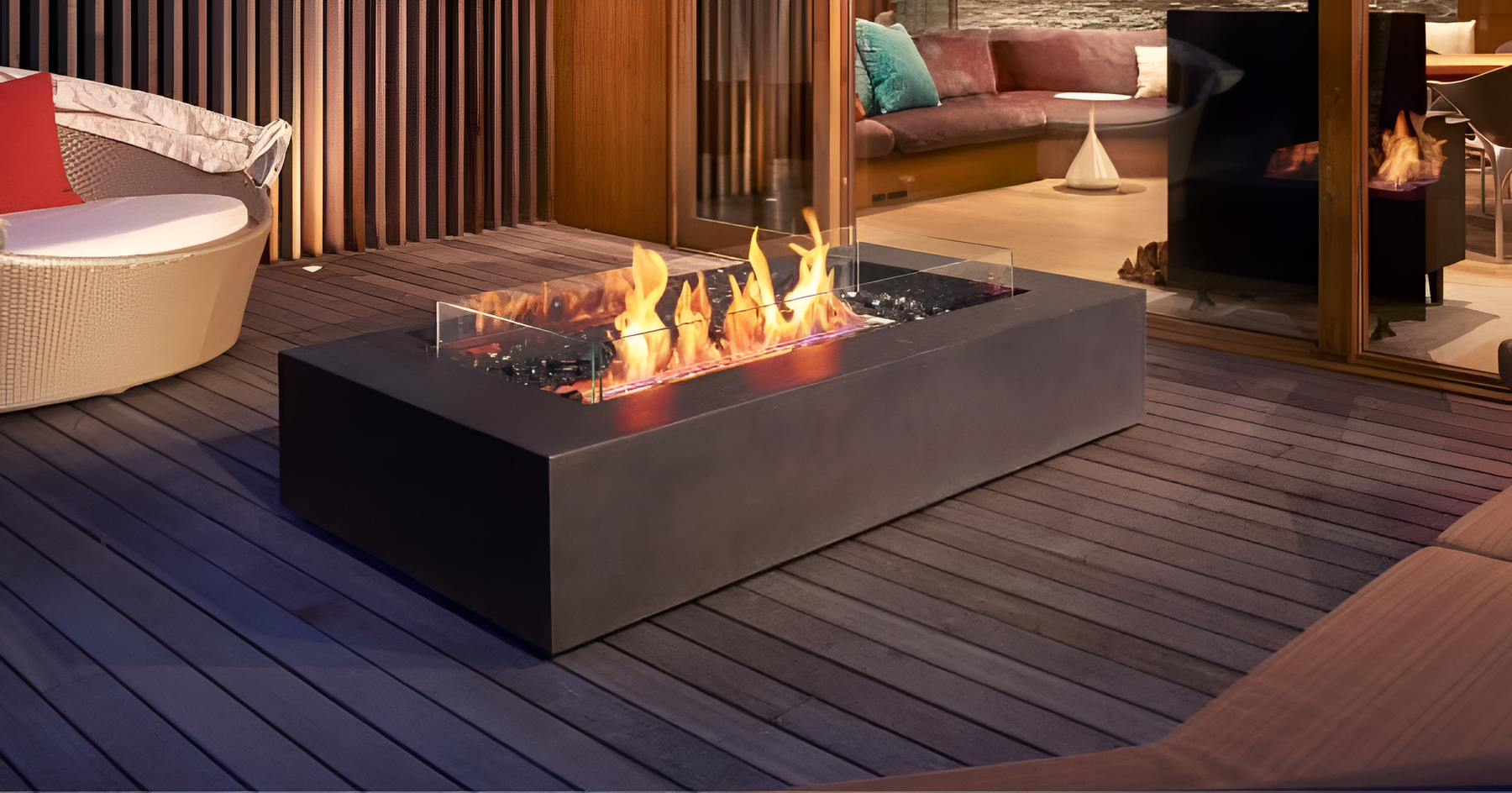 Indoor Electric Fire Pit Tables Wharf 65