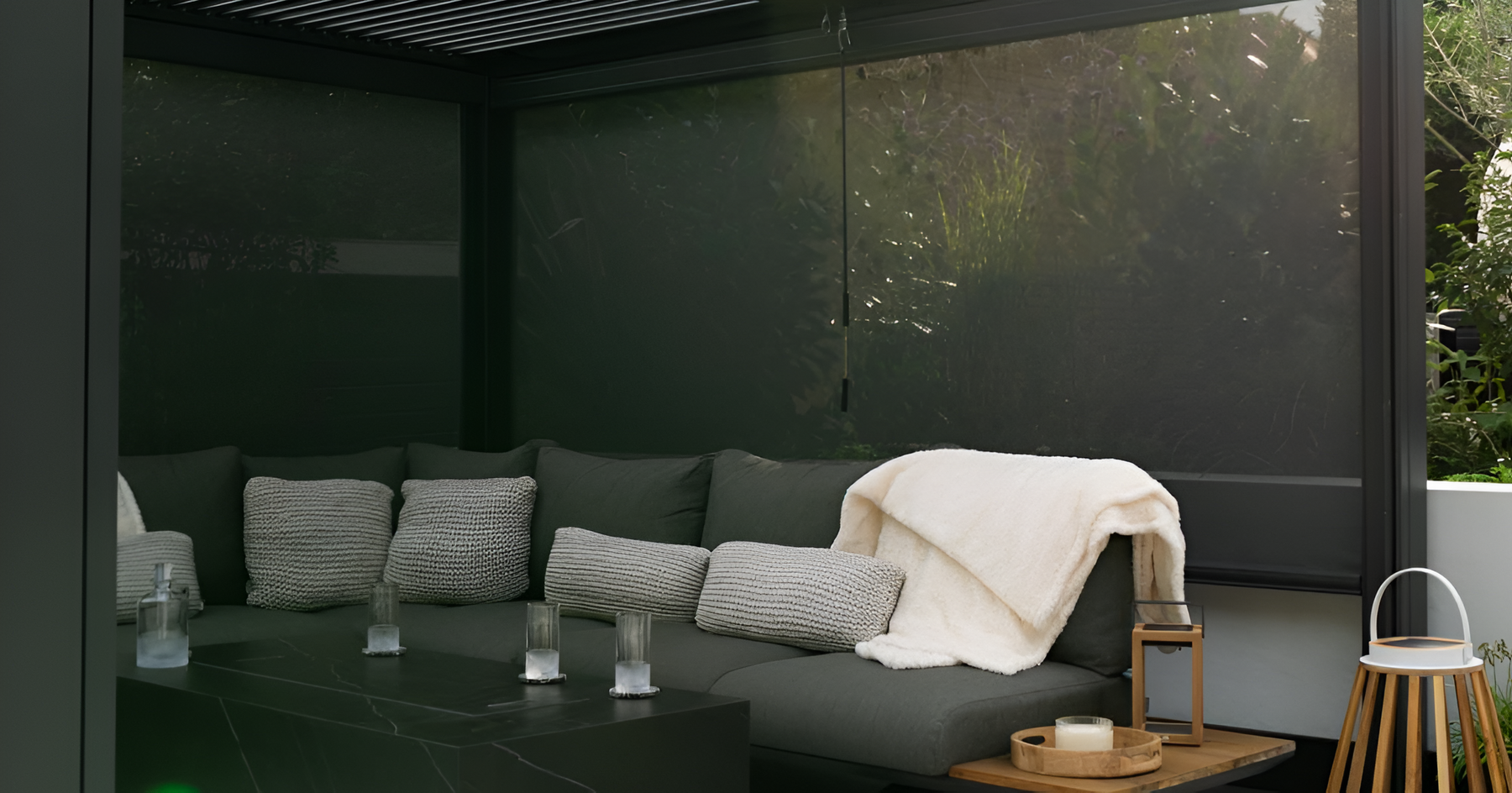 Maranza Gazebo with Sofa Set