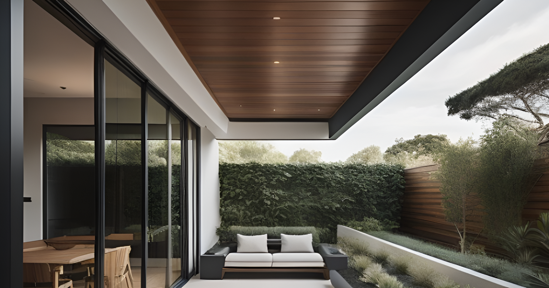 Modern Veranda Brown Color