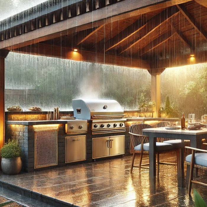 Simple Strategies to Shield Your Outdoor Kitchen from Rain