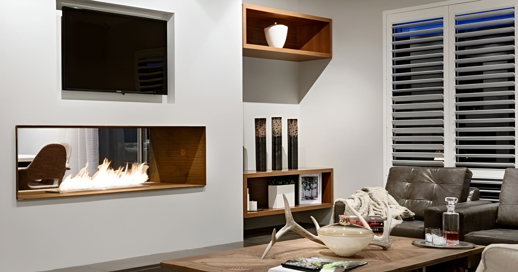 The EcoSmart Fire XL 900 Ethanol Burner (XL500 - XL1200) Lifestyle