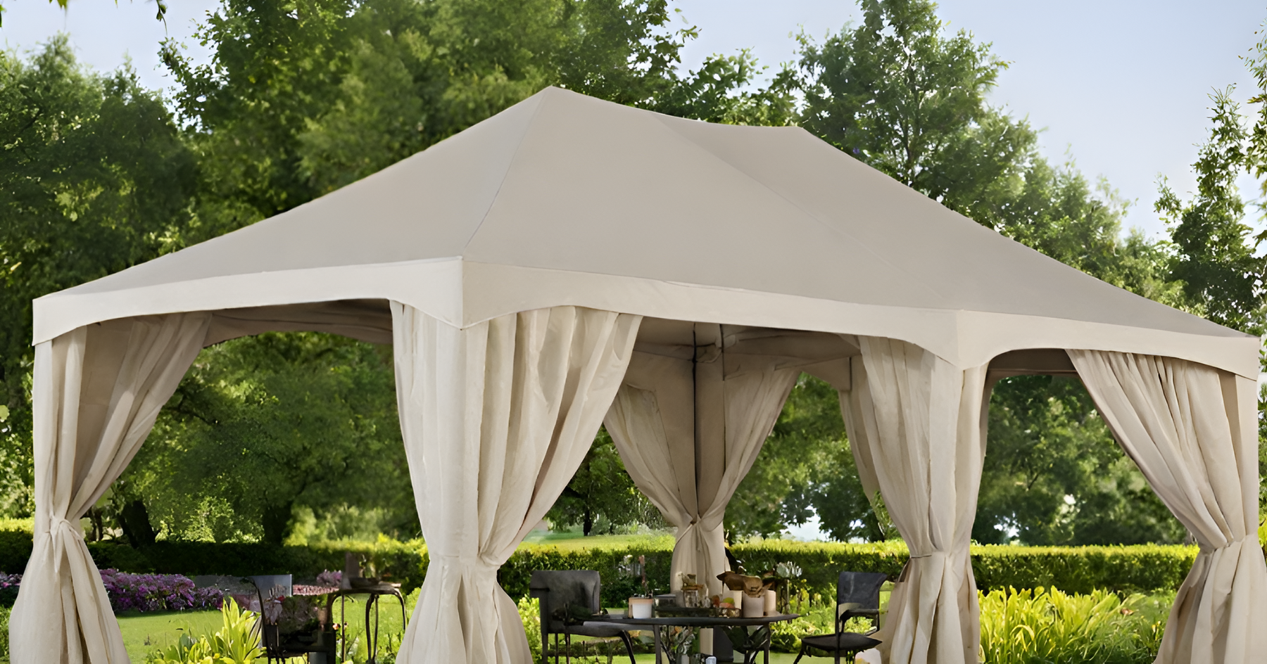 White Gazebo Tent