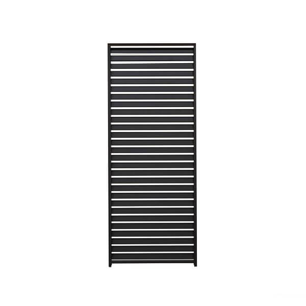 Grey Nova Titan Pergola Louvered Side Panel 1.2m