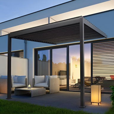 Nova Titan Pergola Wall Mounted with Sofa Set