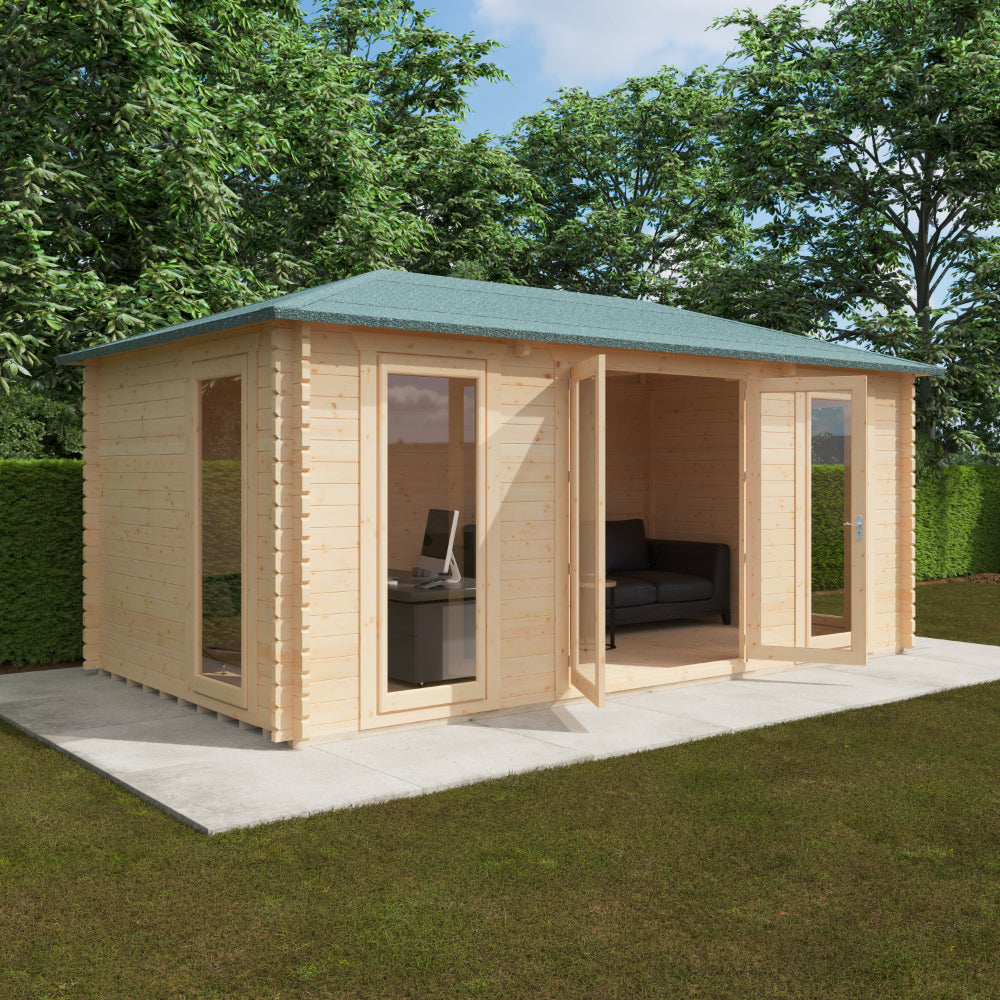Regatta 44mm Log Cabin 18x10 Interior