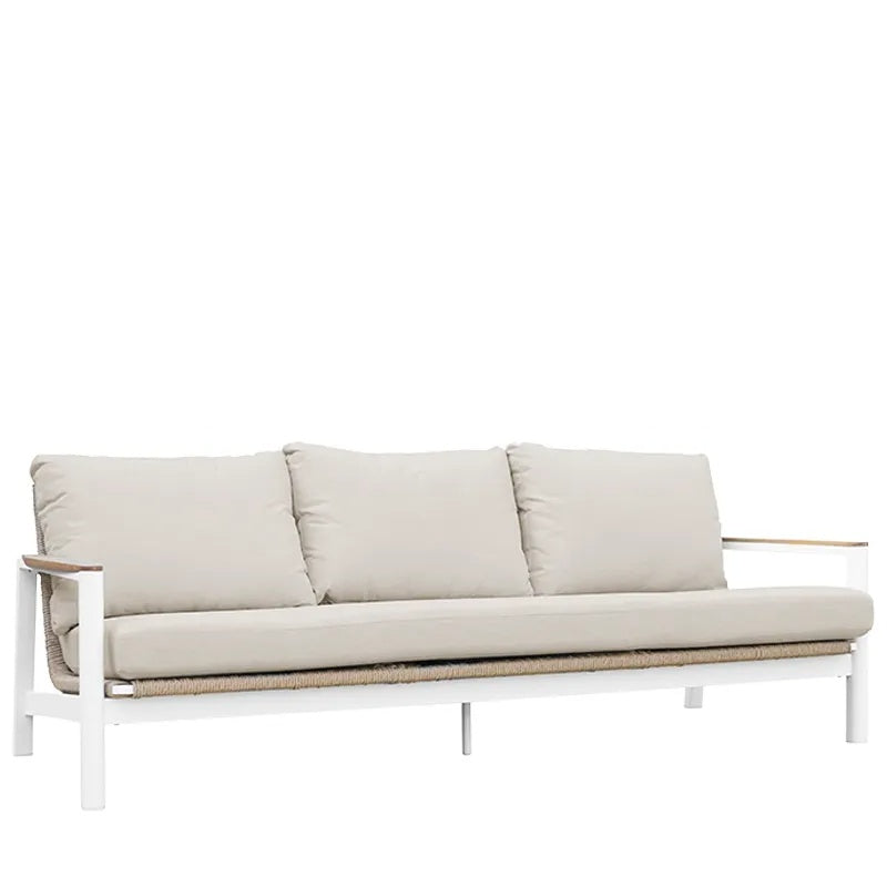 Westminster Lunar Sofa Set - 3 Seater White / Ivory Colour, Studio Image