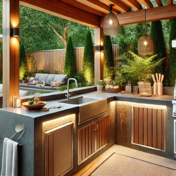 5 Easy Steps to Set Up Plumbing for Your Outdoor Kitchen