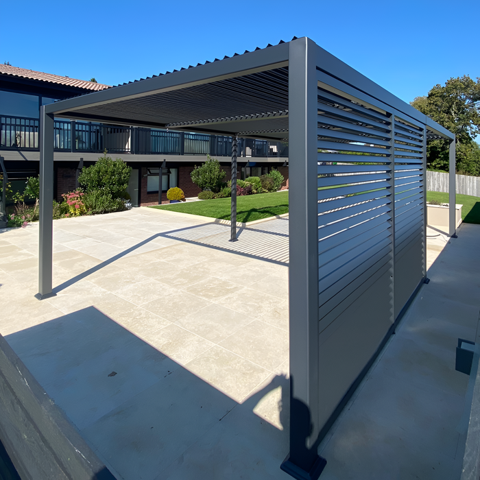 Aluminium Pergola on Patio