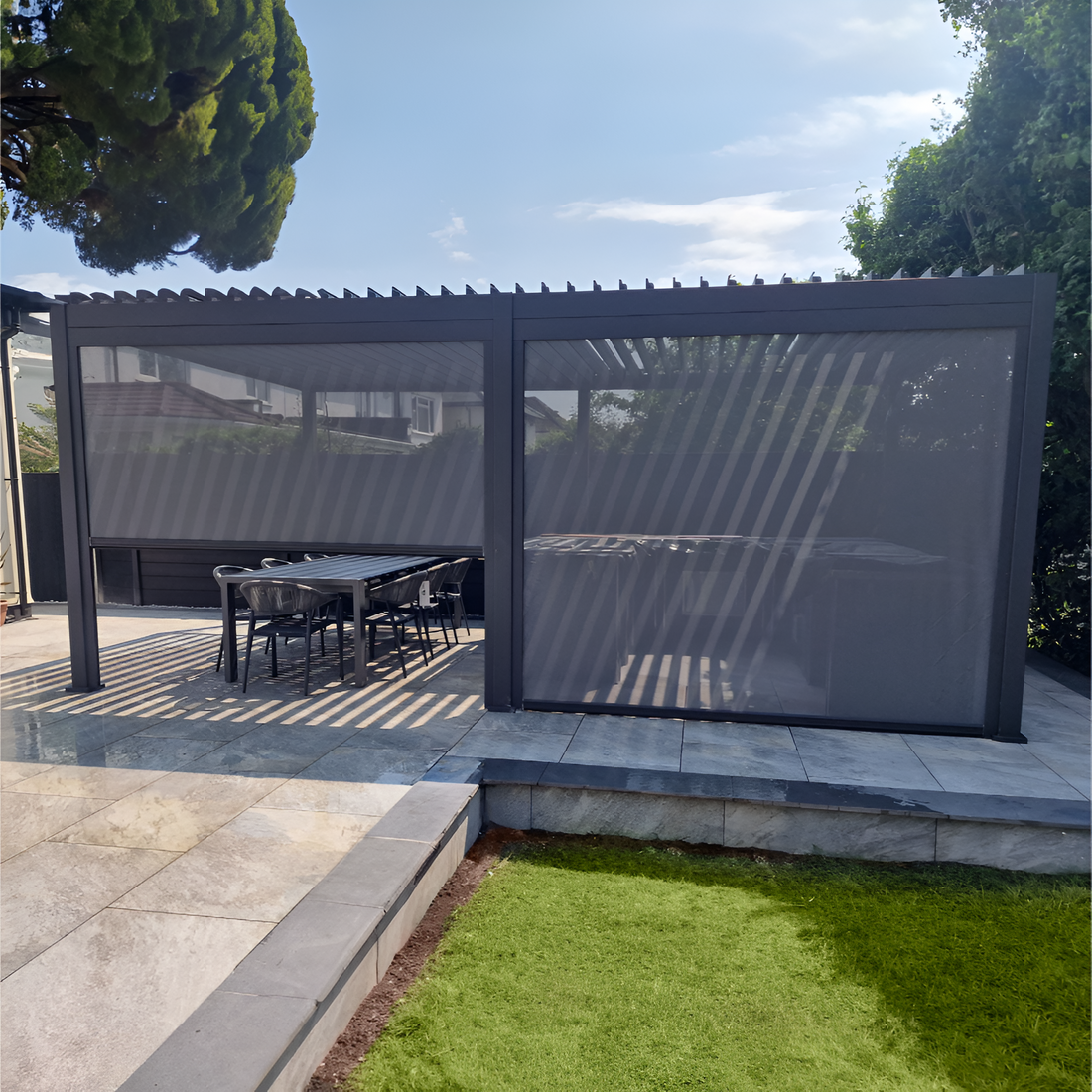Aluminium Pergola on Deck
