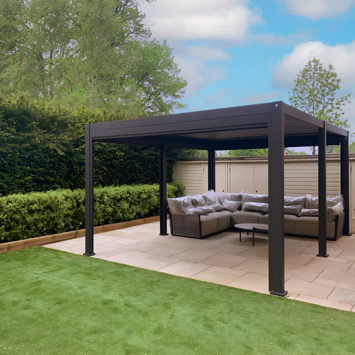 Aluminium Pergola with Sofa set