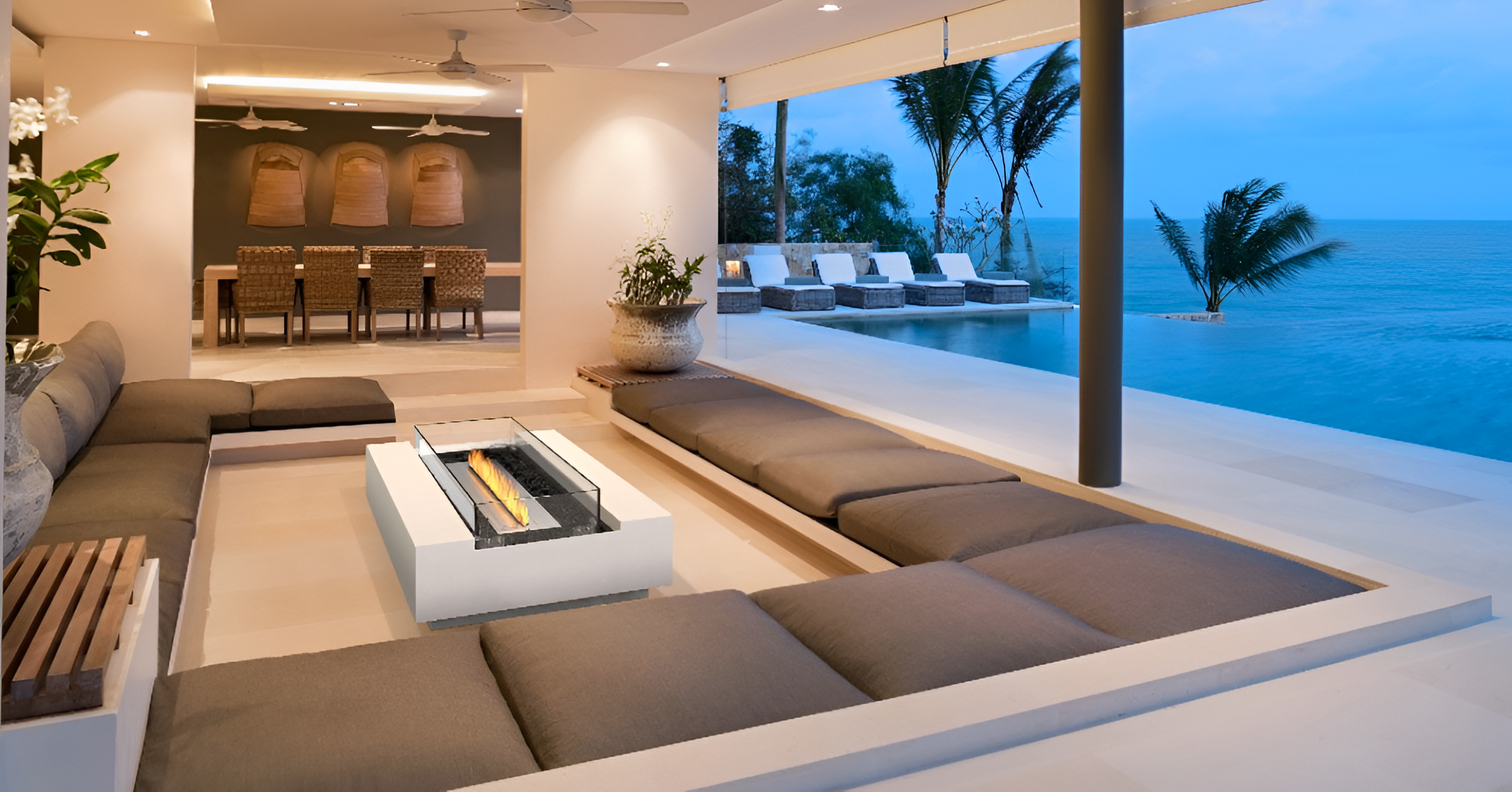 EcoSmart Cosmo Fire Pit Table