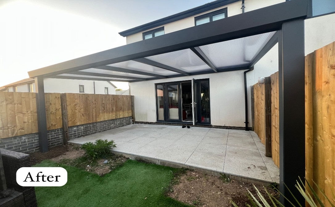 Modern Veranda Installation - Plymouth