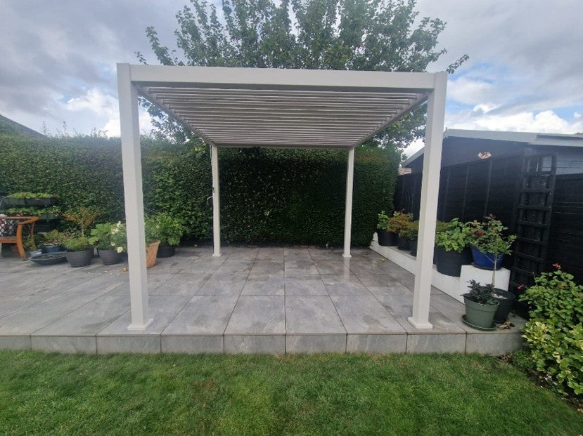 3m x 3m Freestanding Pergola Installation - Poole