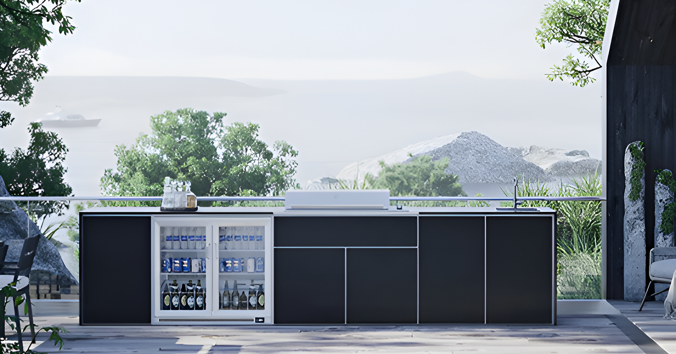 FrescoPro Fremantle BeefEater Proline™ 6 Burner Black