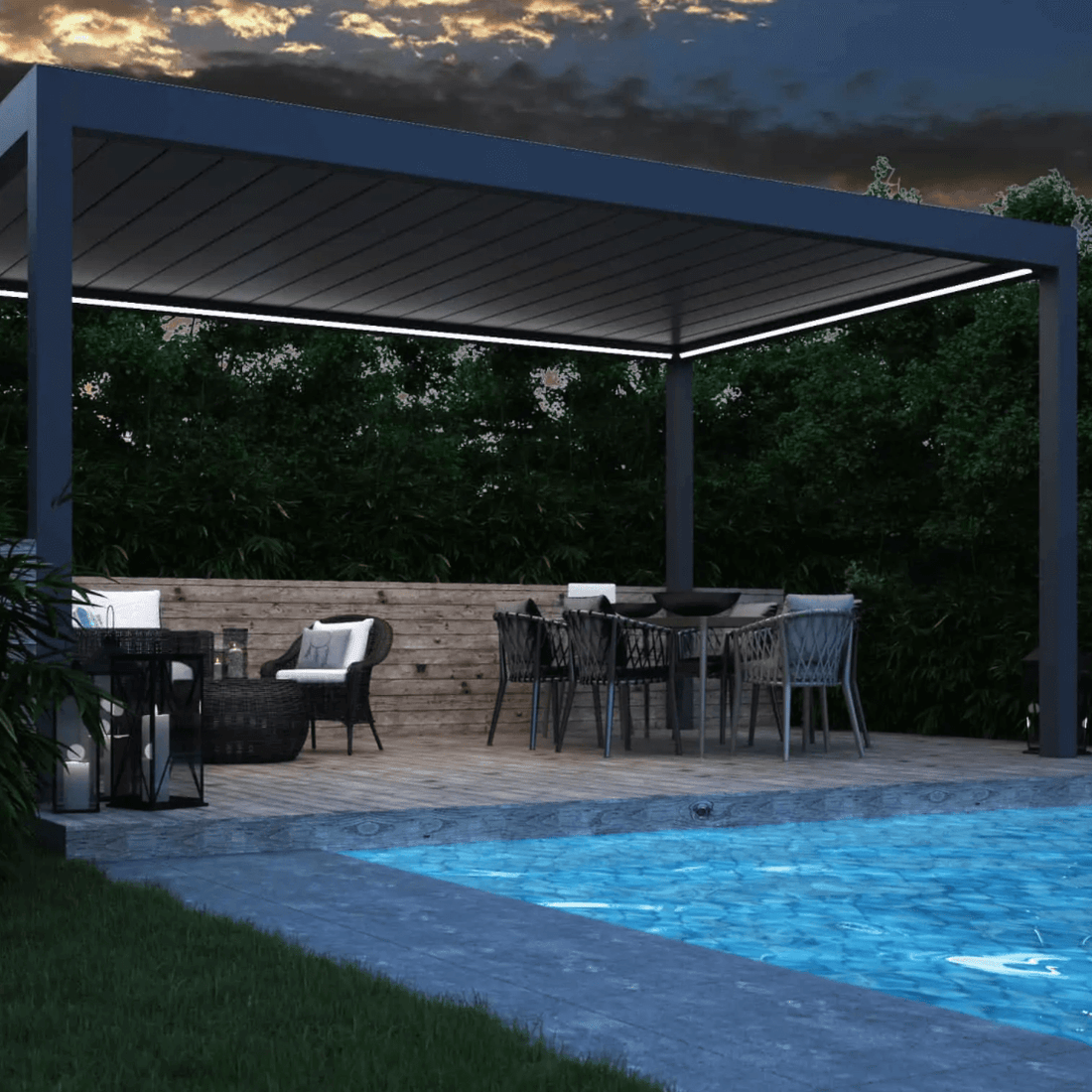 How long do aluminium pergolas last?