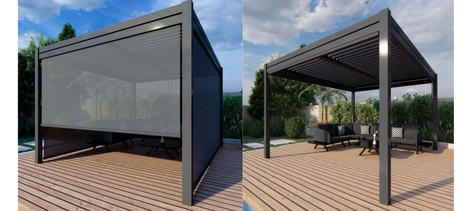 modern gazebo