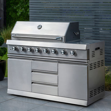 Absolute 6 Burner Front View BBQ