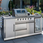 Absolute Pro 4 Burner Front View BBQ