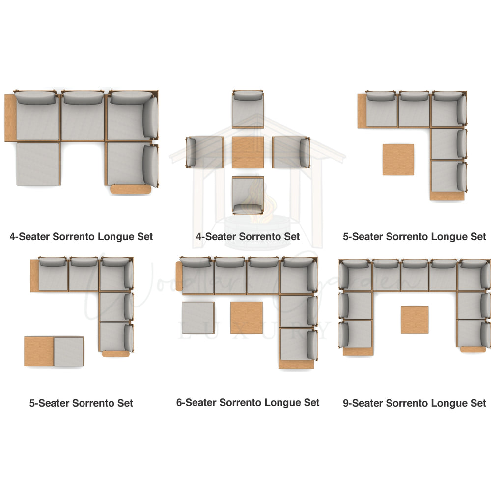 Alexander Rose Sorrento Corner Sofa Set