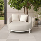 Cocoon Round Sofa: Round Sofa Pearl