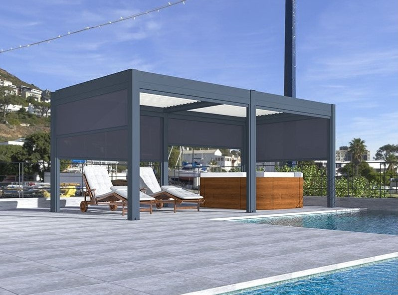 Eclipse Motorised LED Pergola