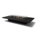 EcoSmart Daiquiri 70 Fire Pit Table Graphite Finish Black Burner