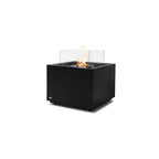 EcoSmart Sidecar 24 Fire Pit Ethanol Graphite Finish Stainless Steel Burner