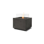 EcoSmart Sidecar 24 Fire Pit Ethanol Natural Finish Black Burner