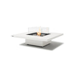 EcoSmart Vertigo 40 Fire Pit Table Ethanol Bone Finish Stainless Steel Burner