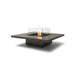 EcoSmart Vertigo 40 Fire Pit Table Natural Finish Black Burner
