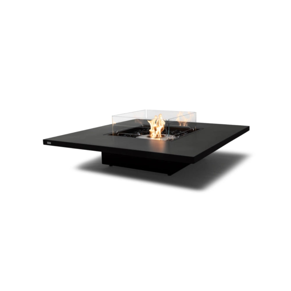EcoSmart Vertigo 50 Fire Pit Table Graphite Finish Stainless Steel Burner