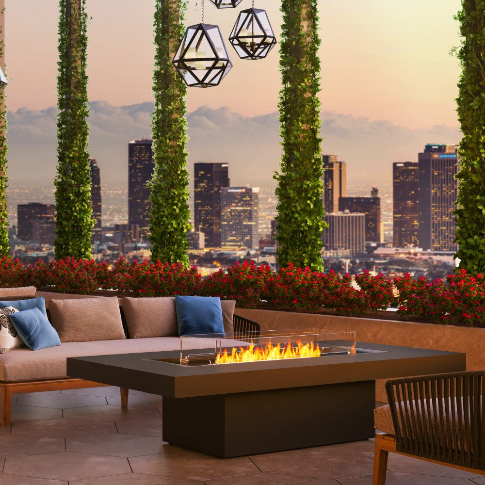 EcoSmart Fire Gin 90 (Chat) Graphite - Commercial Space