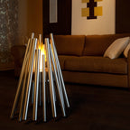 EcoSmart Fire Stix Moveable Bioethanol Fire Pit - Stainless Steel