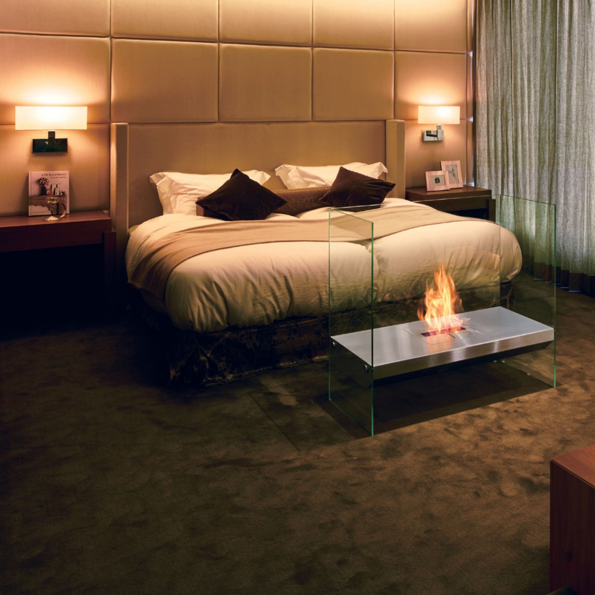 Woodlark EcoSmart Fire Igloo by Mad Design contemporary indoor bioethanol fireplace