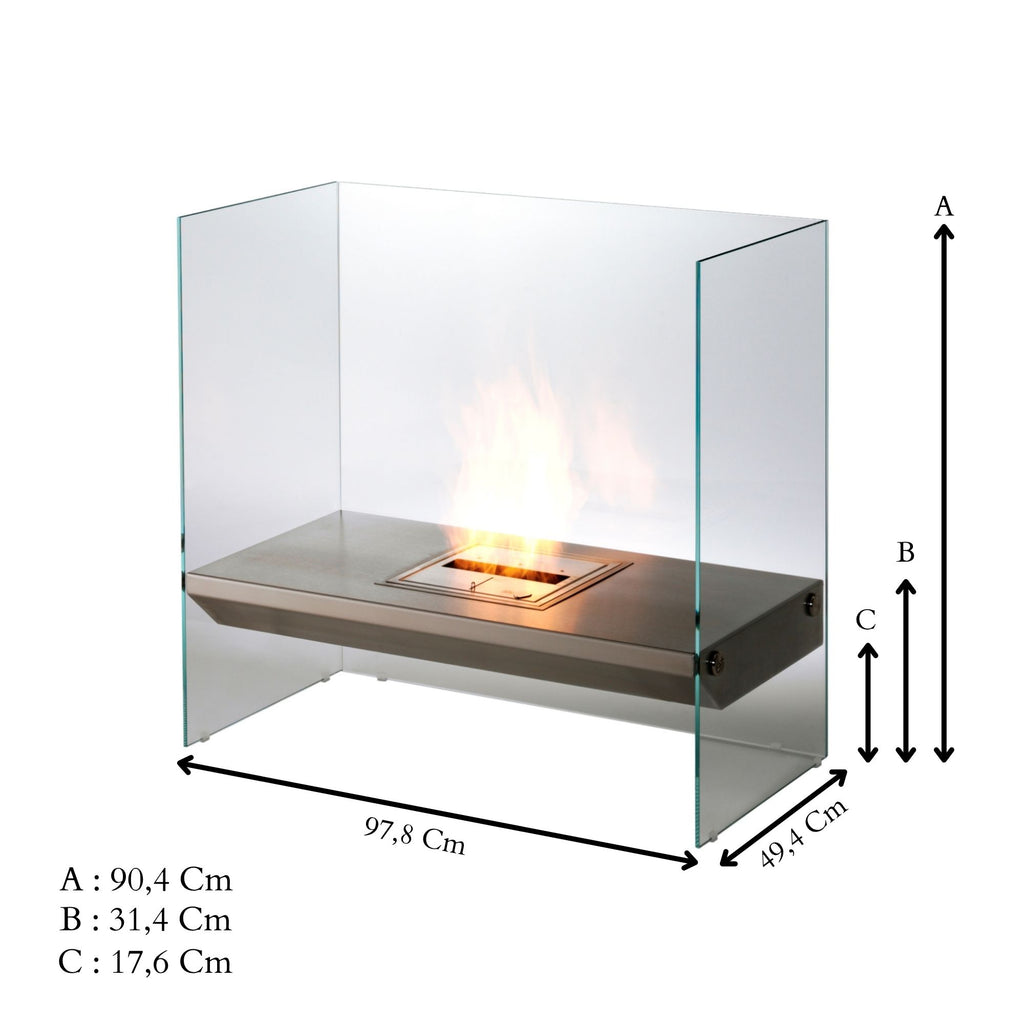 Woodlark EcoSmart Fire Igloo by Mad Design contemporary indoor bioethanol fireplace