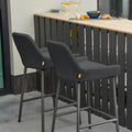 Fiji Bar Set with 3 Nuna Bar Chairs Front View