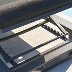 Fitz Roy Double Sunlounger Adjustable Back Rest