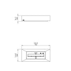 Woodlark EcoSmart Fire Grate 30 by Mad Design indoor bioethanol fireplace