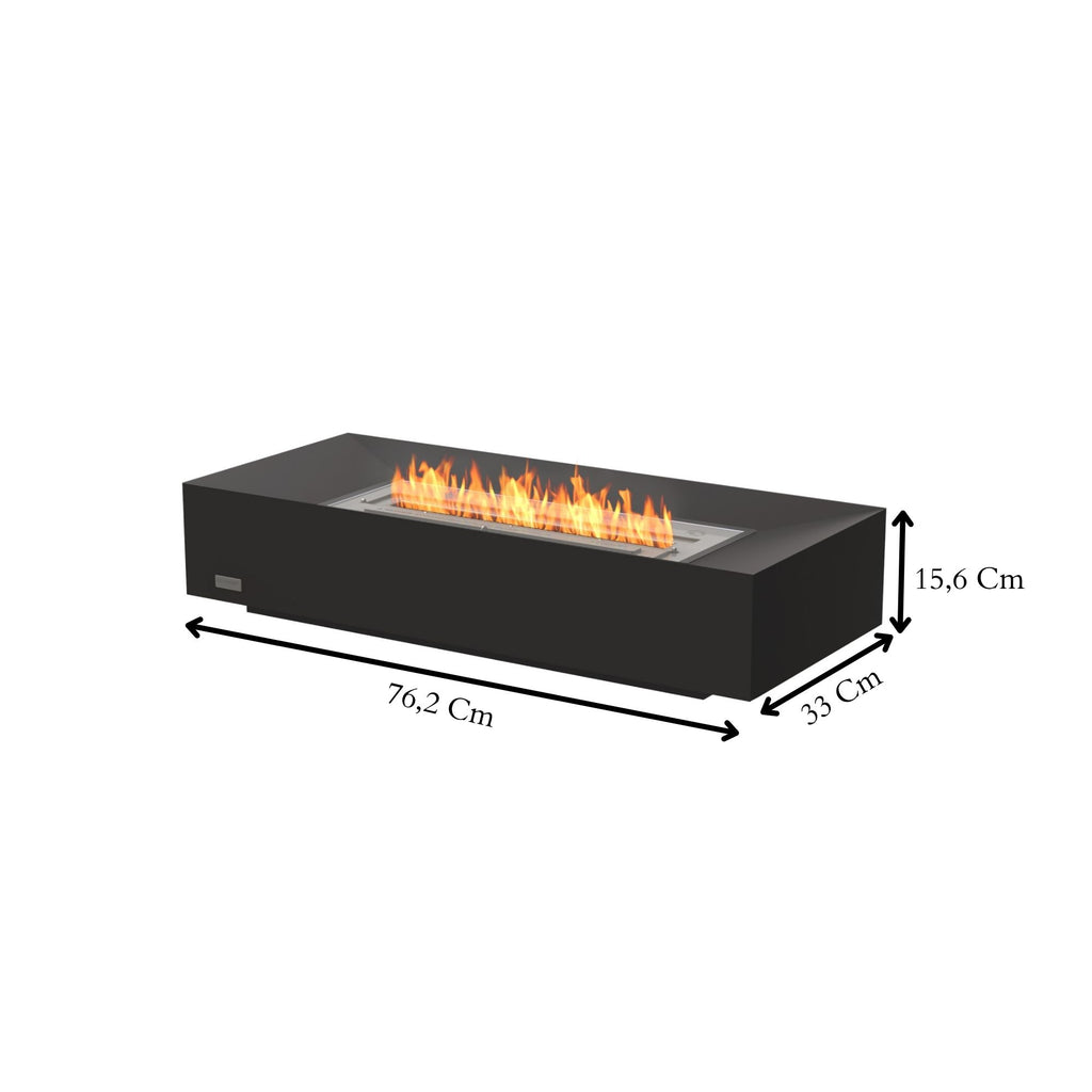 Woodlark EcoSmart Fire Grate 30 by Mad Design indoor bioethanol fireplace