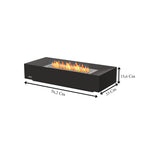 Woodlark EcoSmart Fire Grate 30 by Mad Design indoor bioethanol fireplace