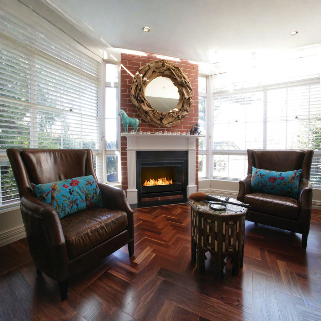 Woodlark EcoSmart Fire Grate 36 by Mad Design indoor bioethanol fireplace