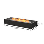 Woodlark EcoSmart Fire Grate 36 by Mad Design indoor bioethanol fireplace