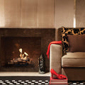Woodlark EcoSmart Fire Heritage 25 clean-burning indoor fireplace by Mad Design