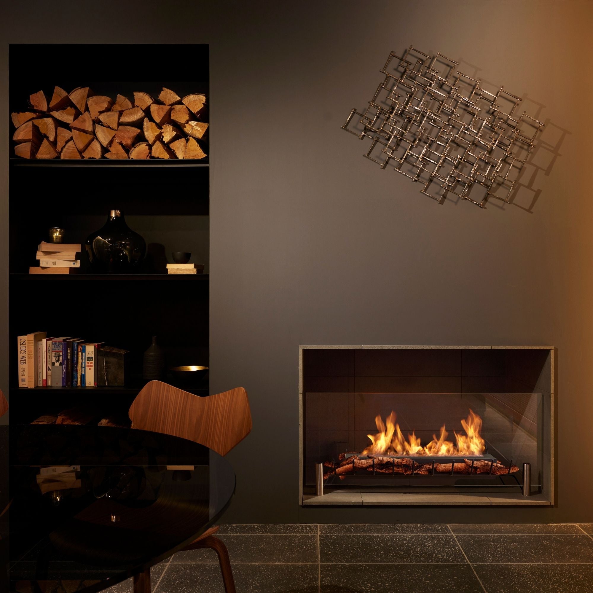 Woodlark Mad Design EcoSmart Fire Heritage 50 modern bioethanol fireplace for indoor use
