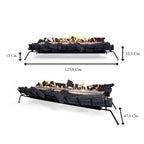 Woodlark Mad Design EcoSmart Fire Heritage 50 modern bioethanol fireplace for indoor use