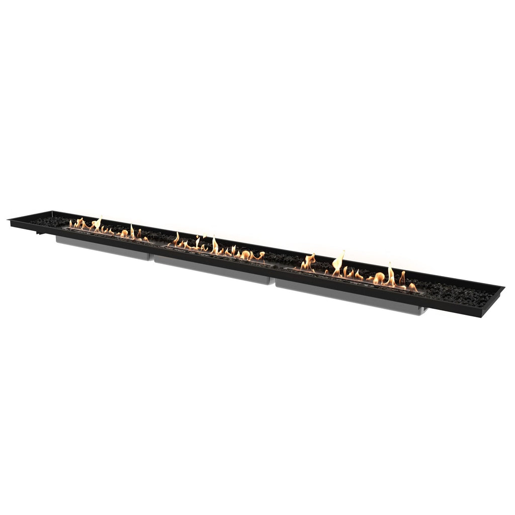 Woodlark EcoSmart Fire Linear 130 clean-burning indoor and outdoor fireplace by Mad Design
