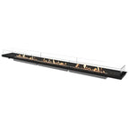 Woodlark EcoSmart Fire Linear 130 clean-burning indoor and outdoor fireplace by Mad Design
